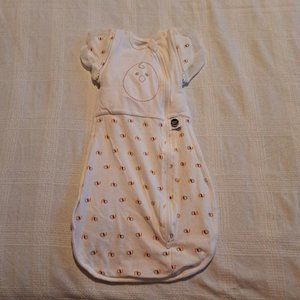 Nested Bean Zen One Swaddle NB 0-3 months white EUC #11